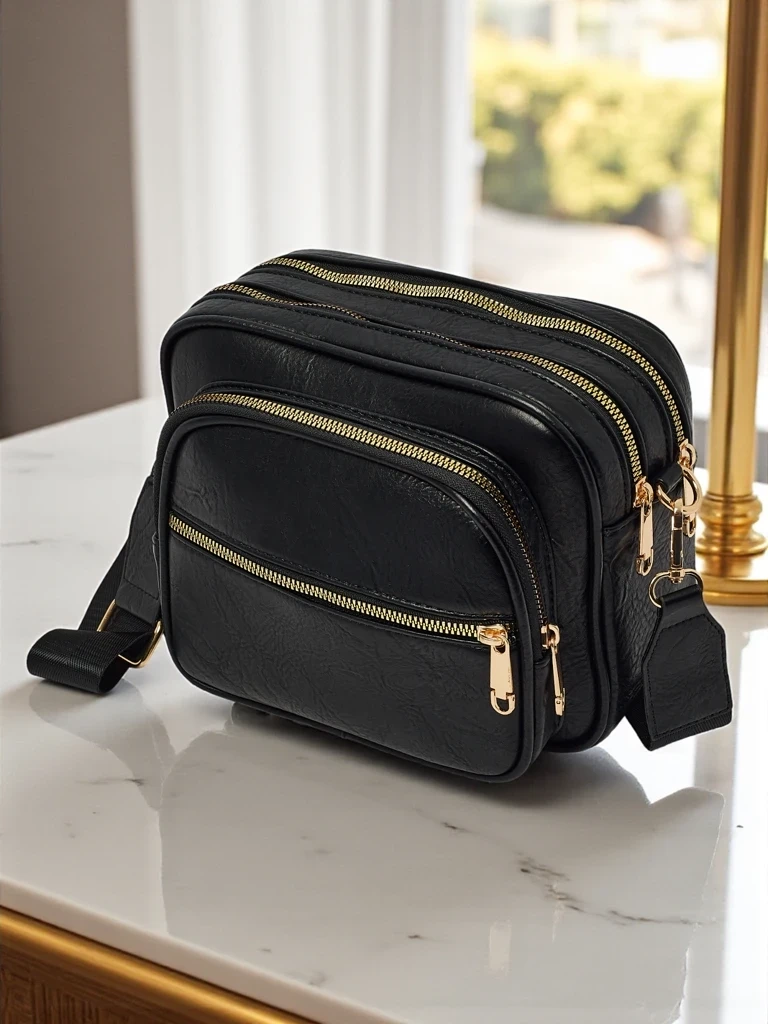 Resti Small women&#039;s eco-leather handbag Hidden Thorn