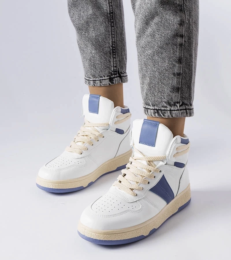 Gemre Adidași cu gleznă Blue Robin