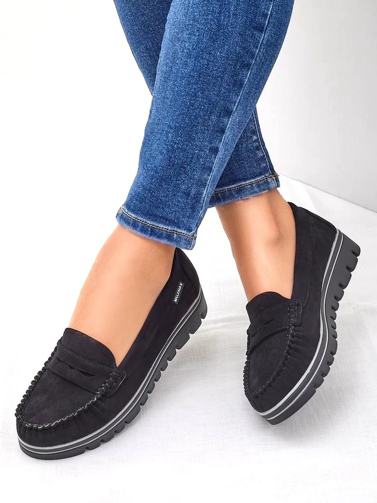Resti Women's eco-suede moccasins Bellisse