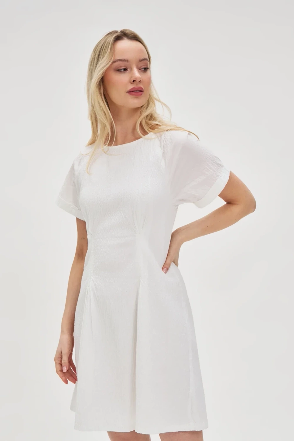Marisse Women's Dress L-Su-4627 White