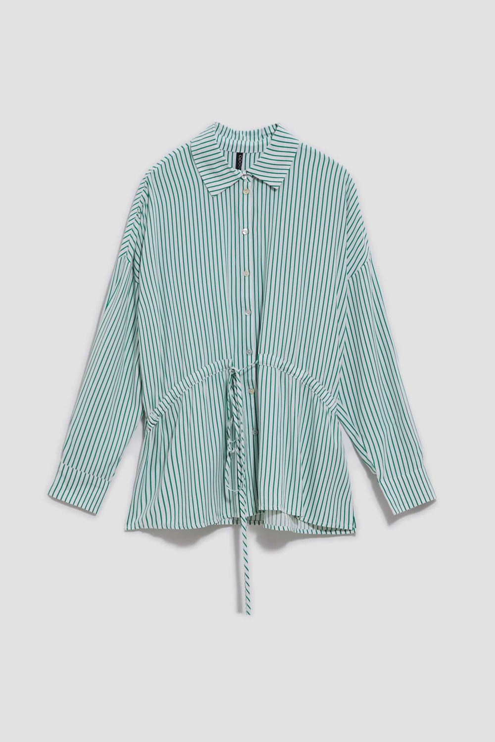 Marisse Women&#039;s Shirt L-Ko-4014 White_Green