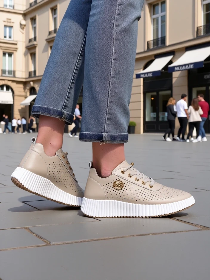 Resti Women's sporty lace-up sneakers Jovenes