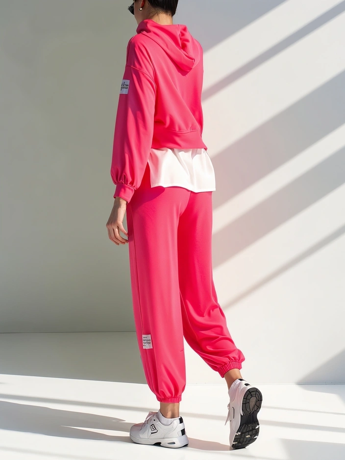 Resti Women's Cotton Set with Shirt Insert