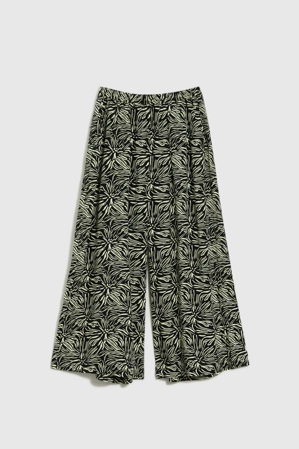 Marisse Black Viscose Culottes