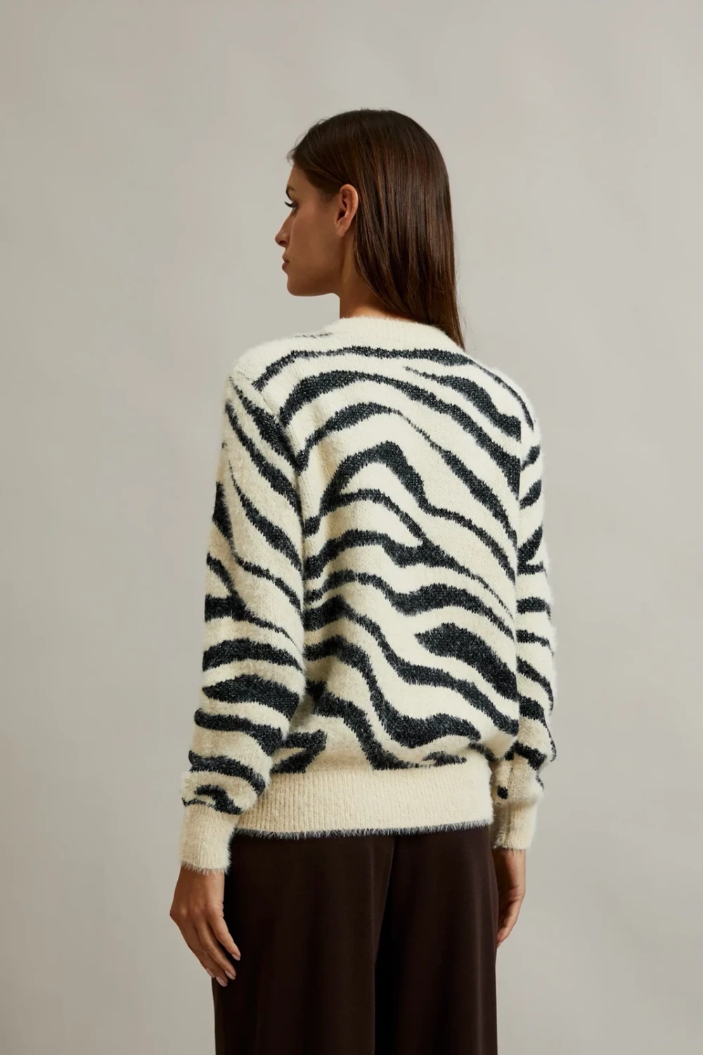 Marisse Women&#039;s Sweater Z-Sw-4542 Off White