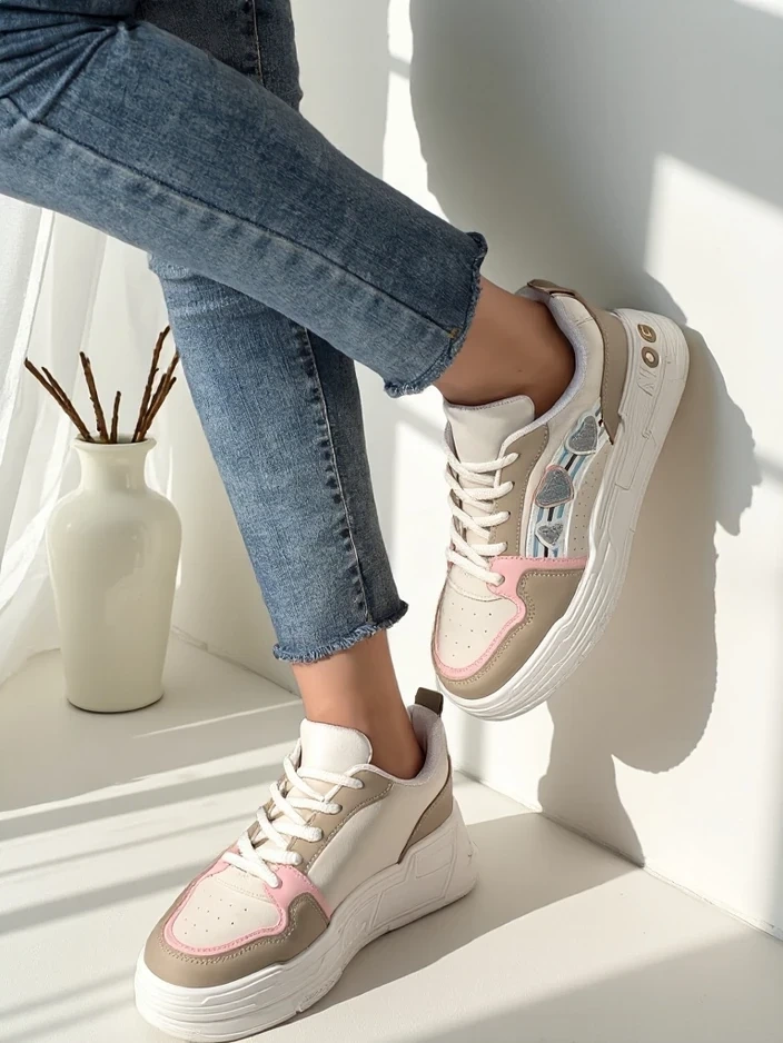 Resti Women's sneakers with glitter Samoles