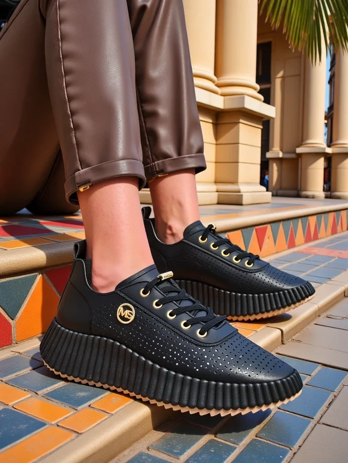 Resti Women's sporty perforated sneakers Jovenes
