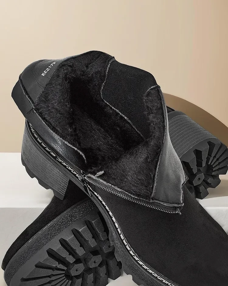 Resti Eco-suede women's ankle boots on a post Segori