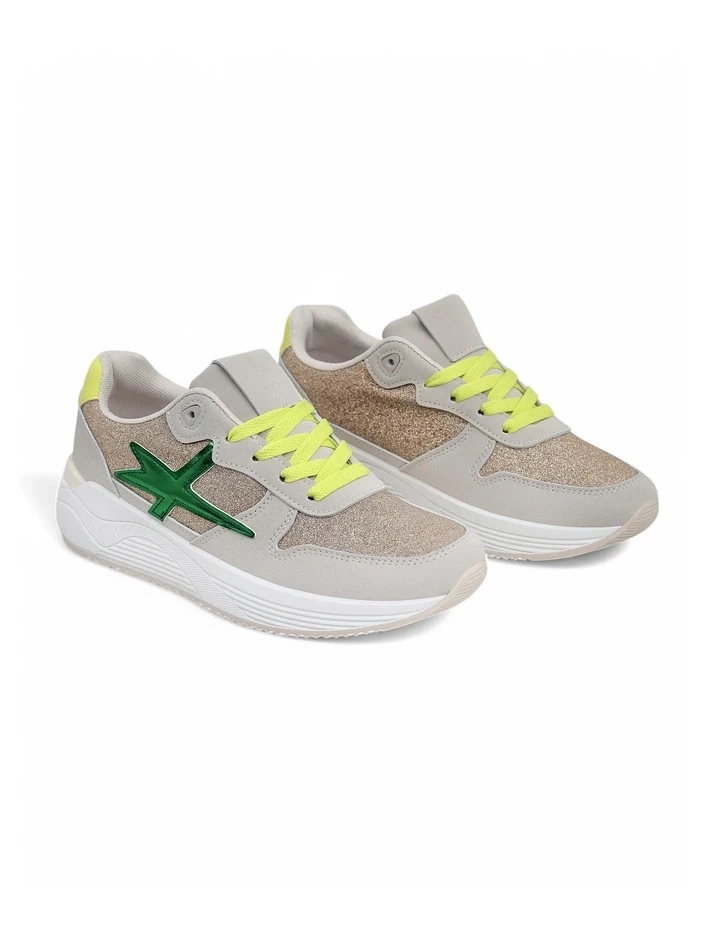 Resti Women's Sneakers with Glitter Avenues