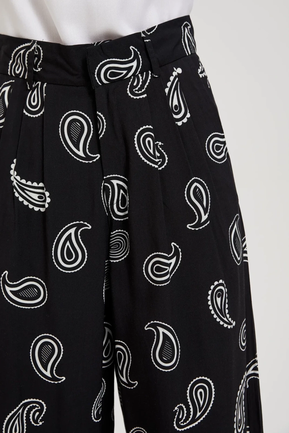 Women's summer trousers MOODO - black