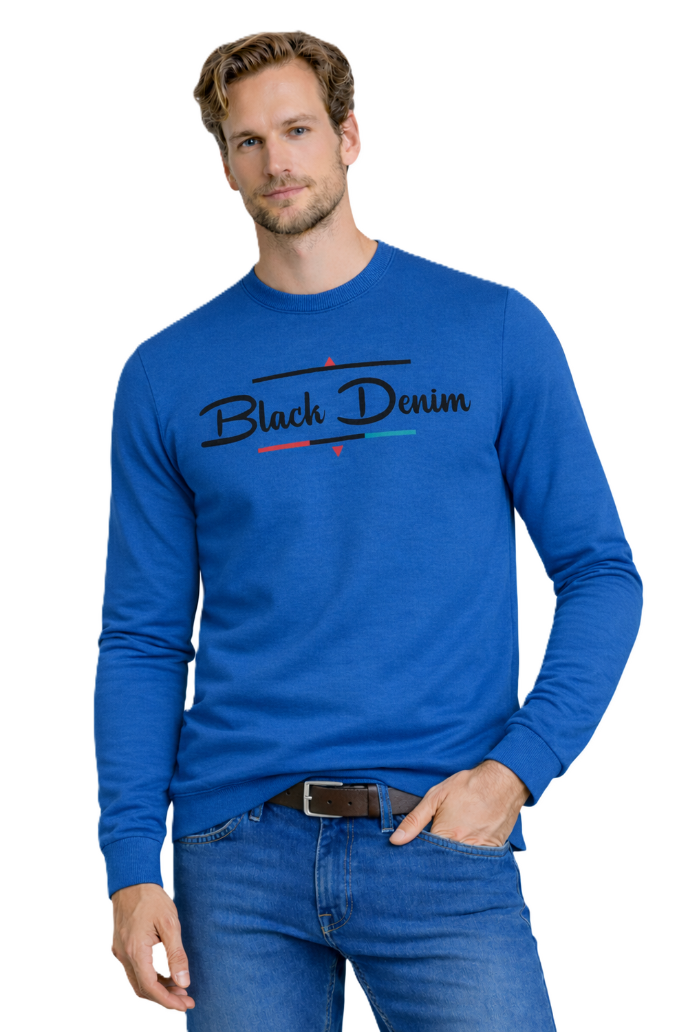 Мъжки суитшърт Jumper 202168 син