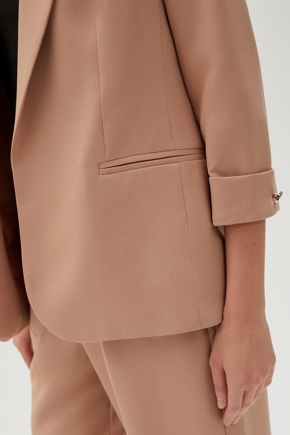 Marisse Women&#039;s Jacket L-Mr-4605 L.Brown