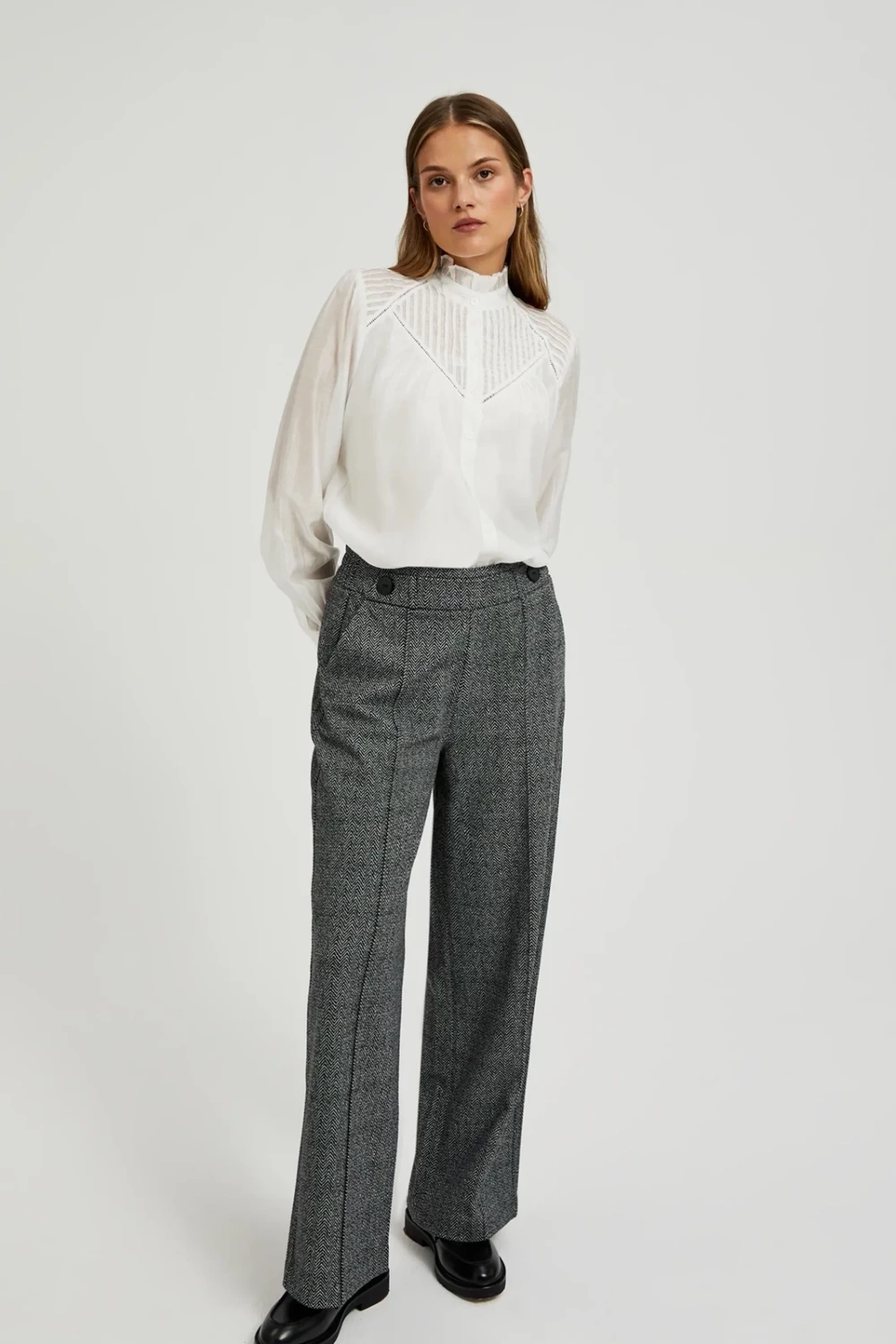 Marisse Women's Shirt Z-Ko-4524 White