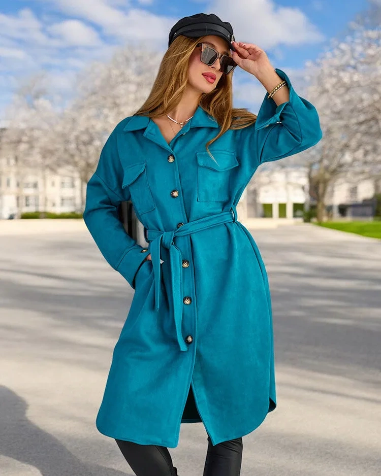 Resti Women's Shirt Type Coat