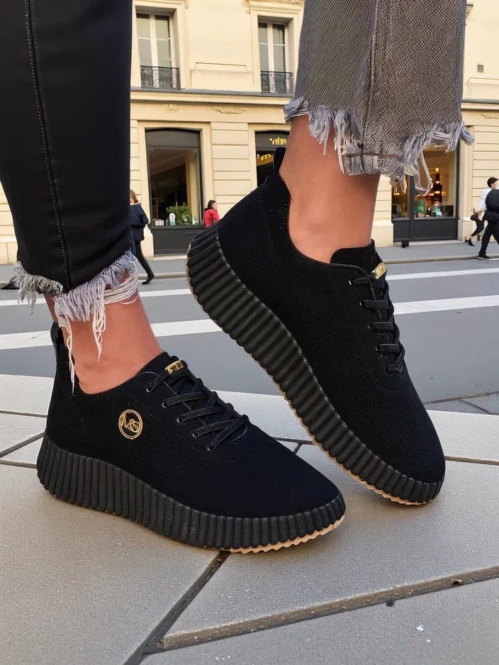 Resti Women's perforated sport sneakers Tobin