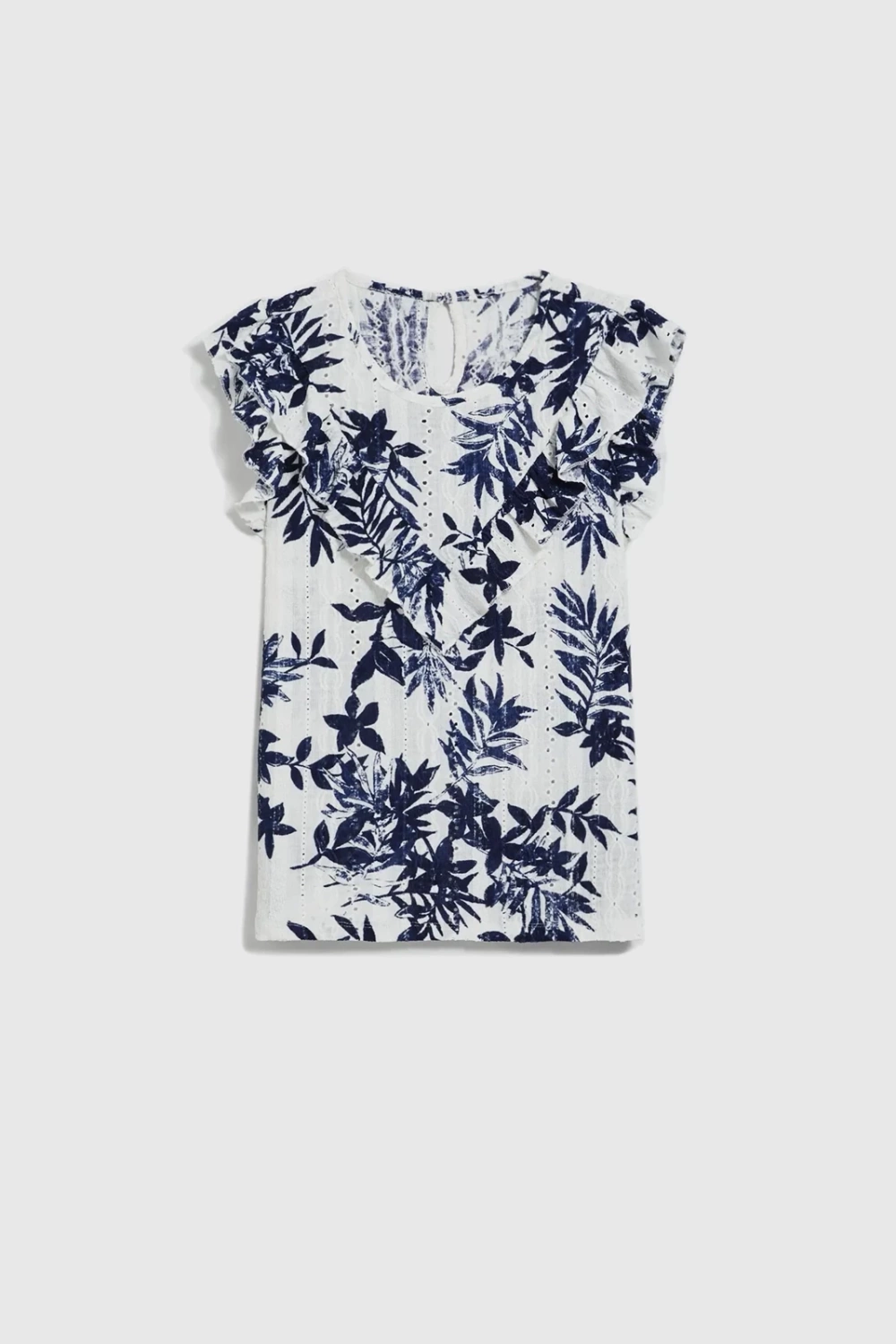 Marisse Women's T-Shirt L-Ts-4667 Off White