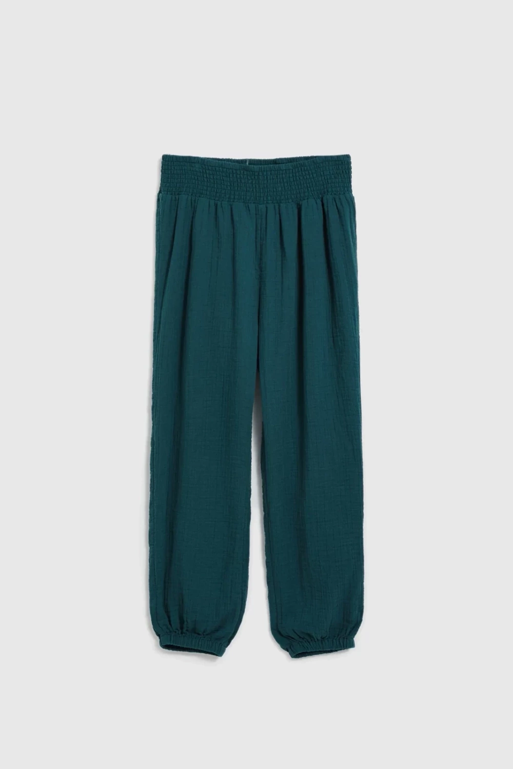 Marisse Green Cotton Trousers