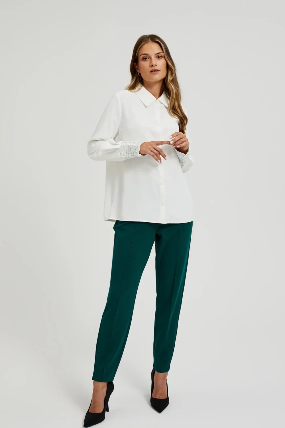 Marisse Women's Shirt Z-Ko-4549 Off White