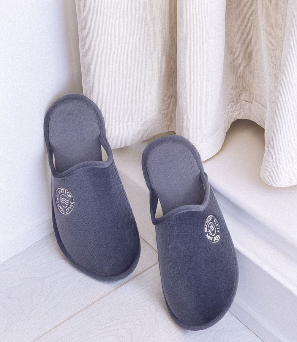 Дамски чехли Natural Style NS-108 сиви