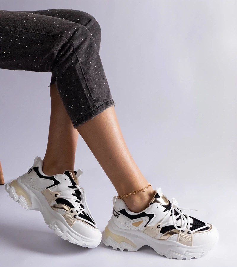 Gemre Adidași sport alb-negru Sulamita