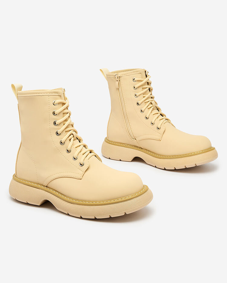 Resti Matte beige women&#039;s boots Kucillo