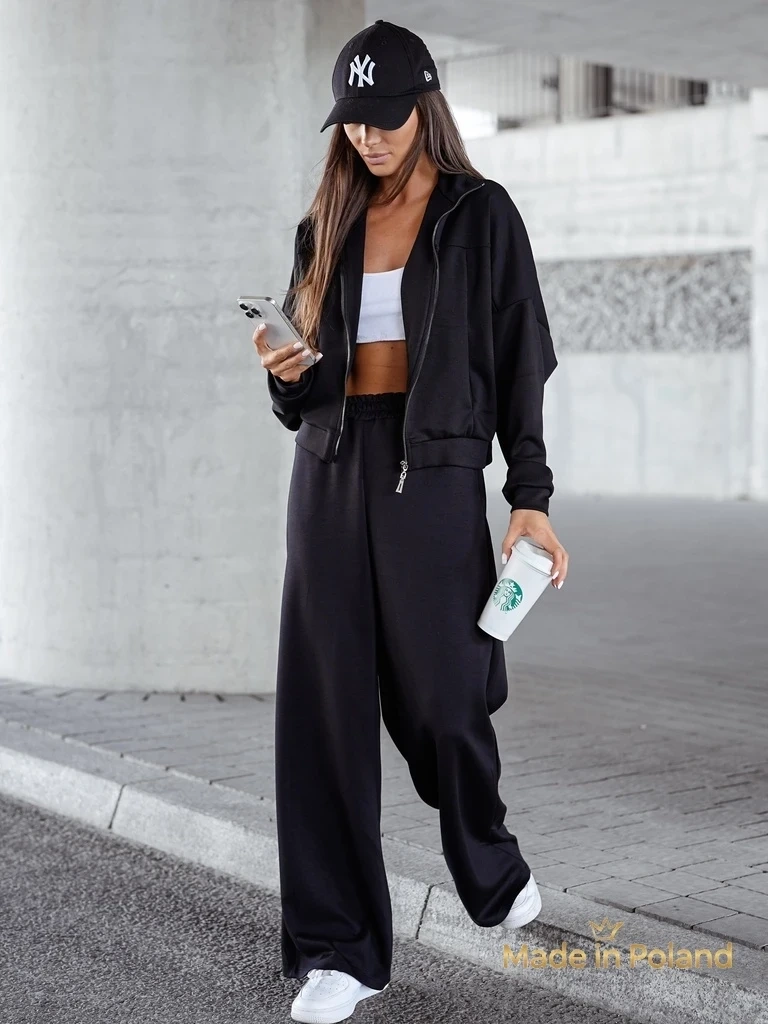 Resti Viscose Women's Tracksuit Set Long Waves