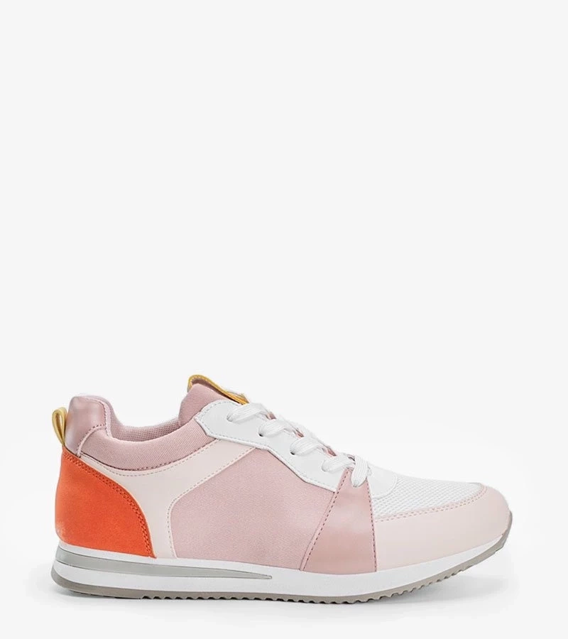 Gemre Pantofi sport Elaine roz din piele ecologică