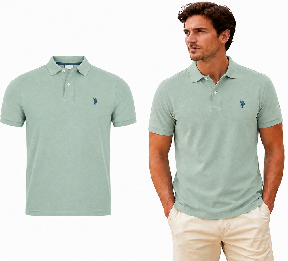 Pánské polo triko - Mint