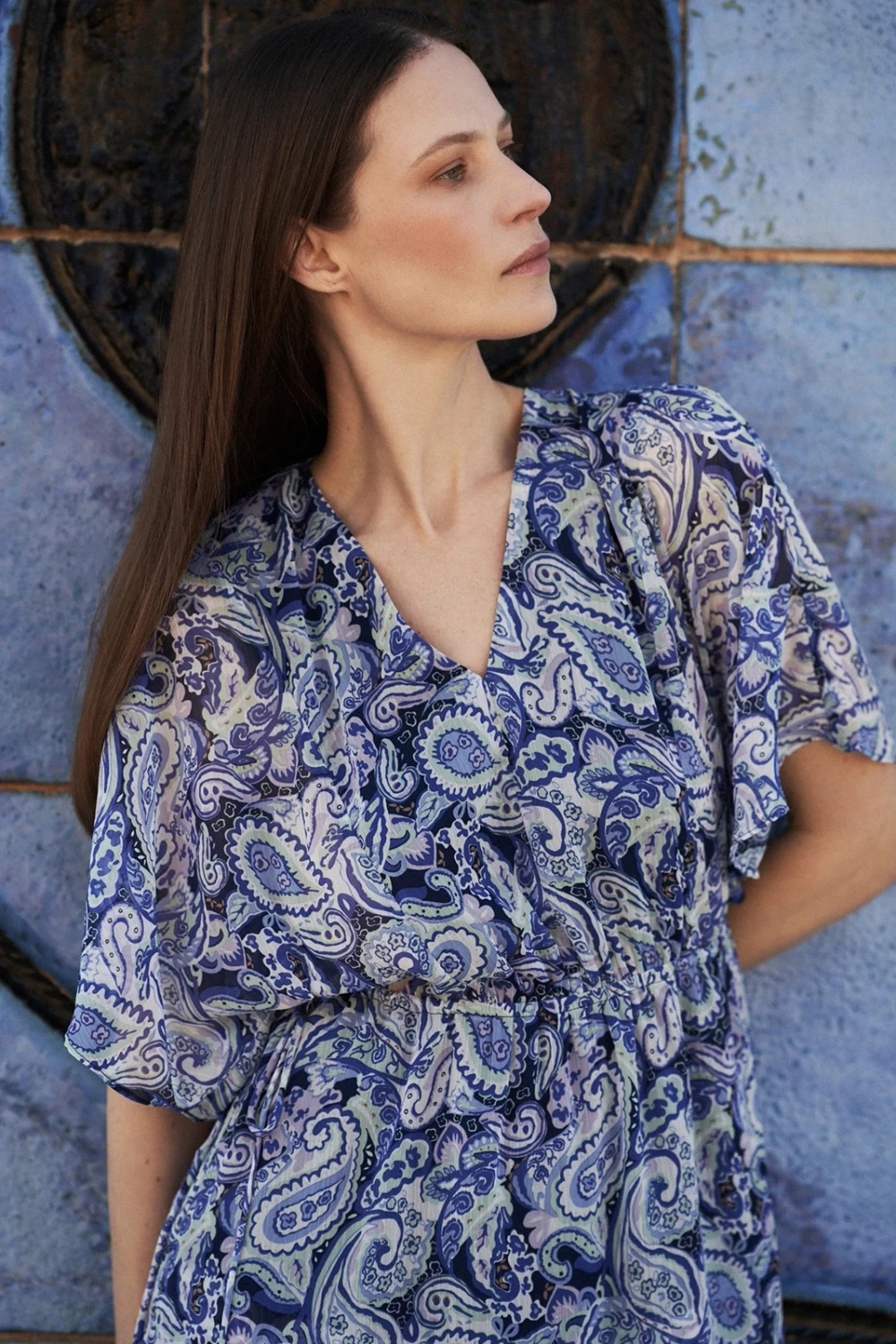 Marisse Women&#039;s Dress L-Su-4332 L.Navy
