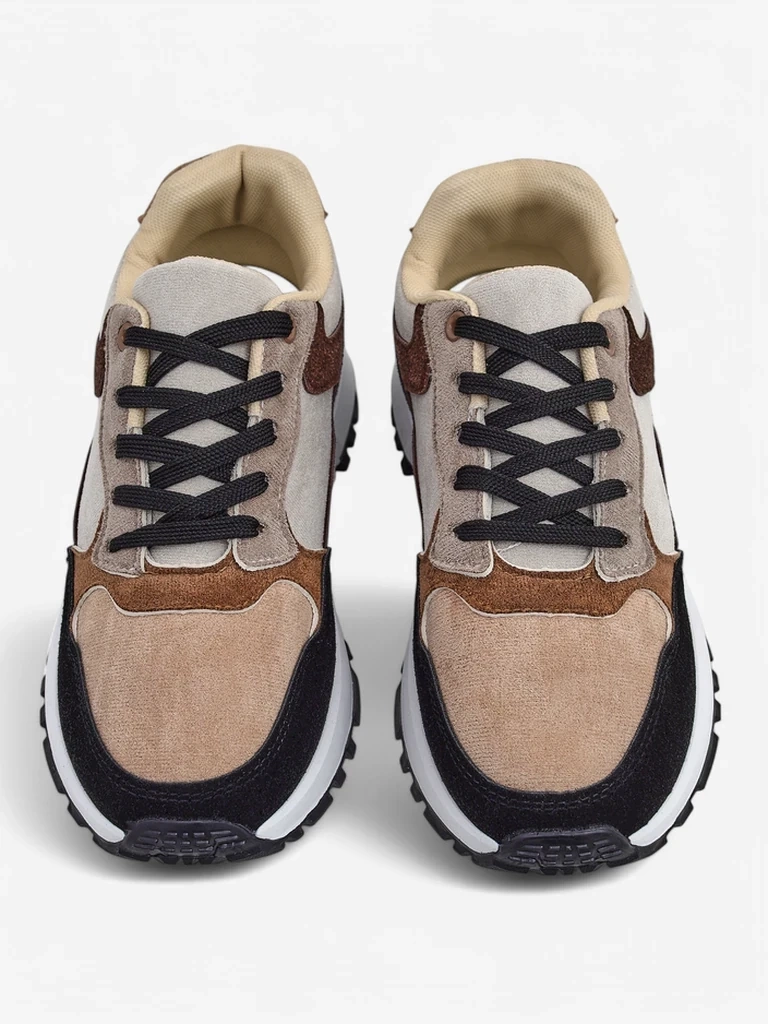 Resti Women&#039;s sports sneakers made of eco-suede Abo