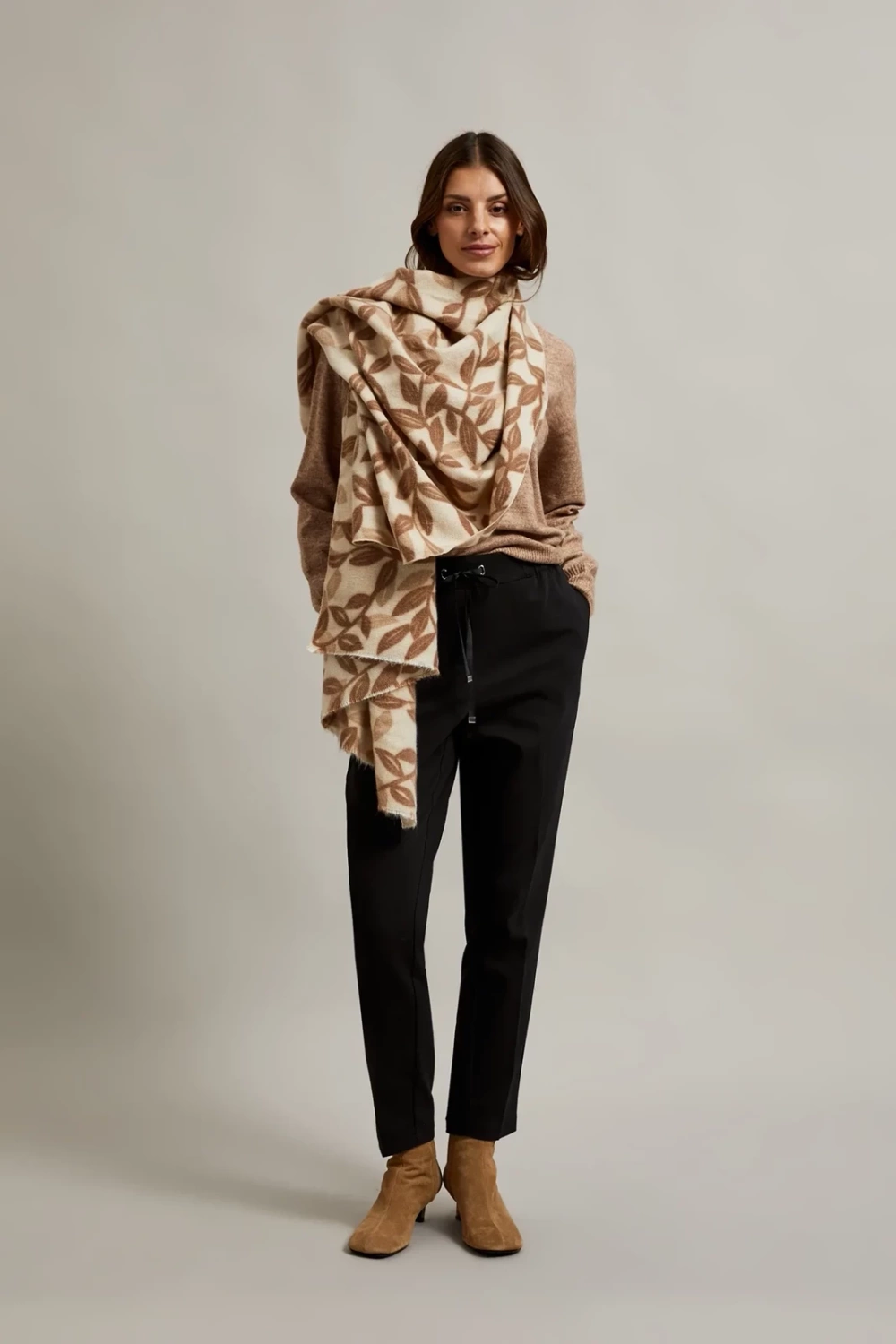 Marisse Women's Scarf Z-Sz-4503 Beige