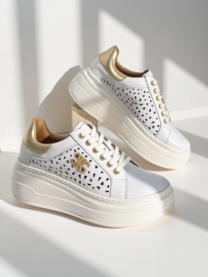 Resti Women's sporty sneakers perforated Jovixi