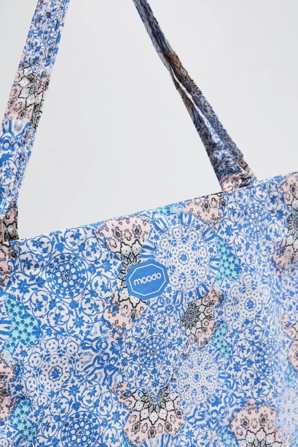 Marisse Light Blue Cotton Bag