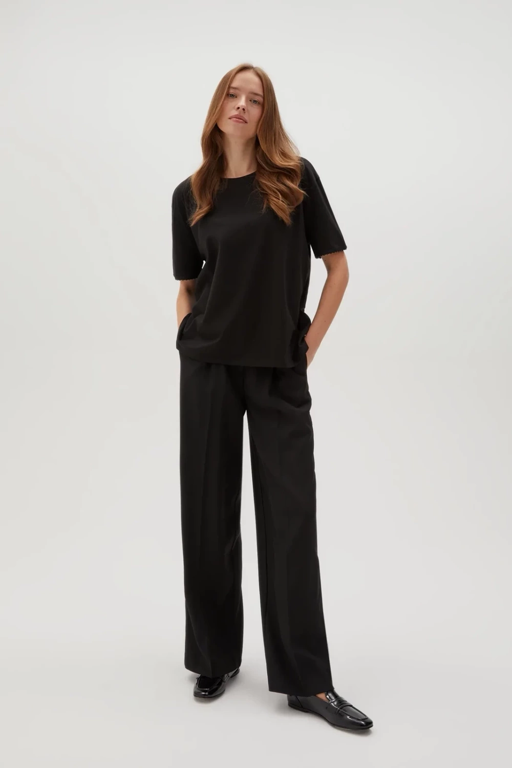 Marisse Women's Blouse Z-Ts-4536 Black