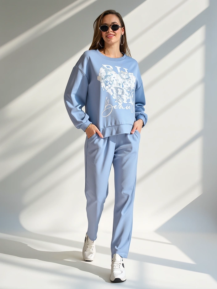 Resti Women&#039;s viscose set with print