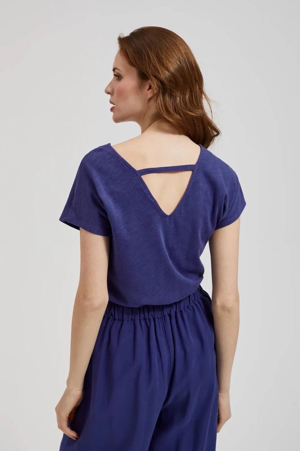 Marisse Women's Blouse L-Ts-4356 D.Violet