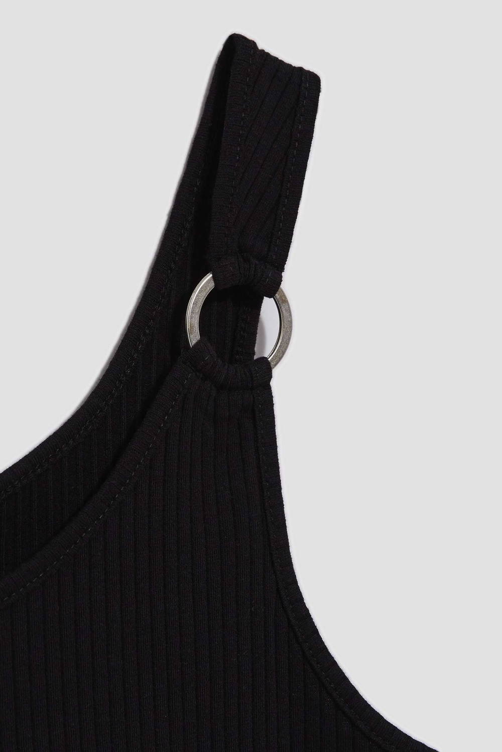 WOMEN'S TOP L-TS-4063 BLACK