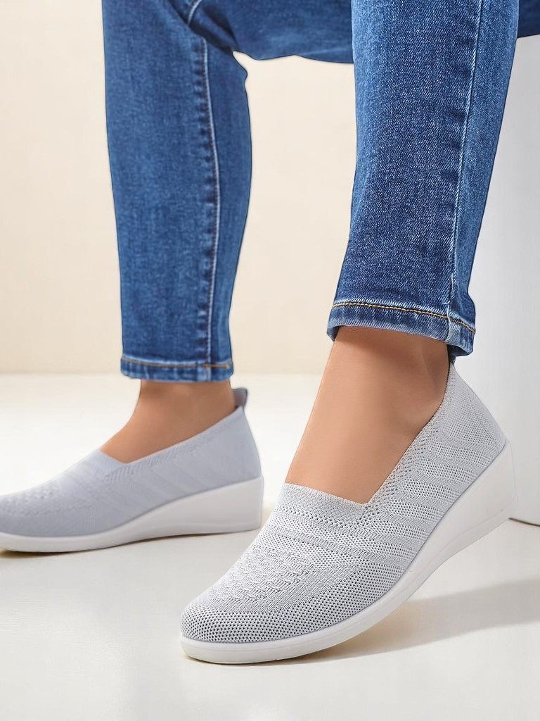Resti Women's moccasins on a low wedge Epoles