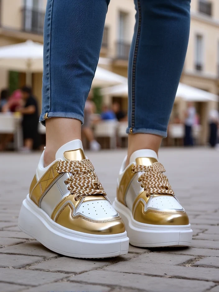 Resti Women's platform sports sneakers Gevigos