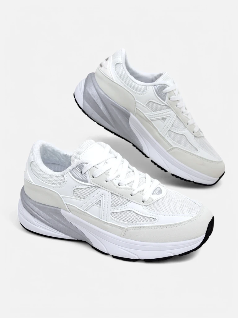 Resti Women's sports sneakers on a thicker sole Moderax