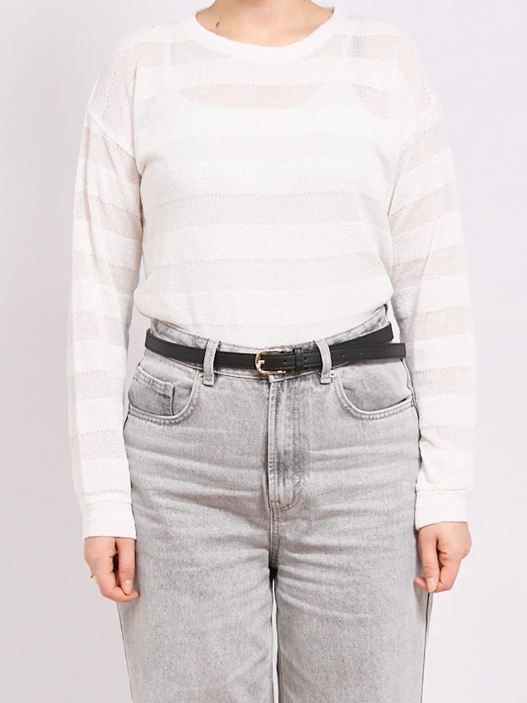 Resti Women's casual pants belt