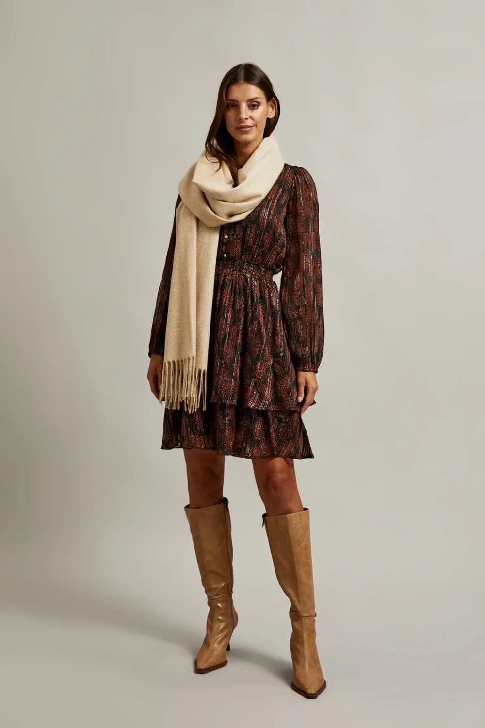 Marisse Women&#039;s Scarf Z-Sz-4511 Beige