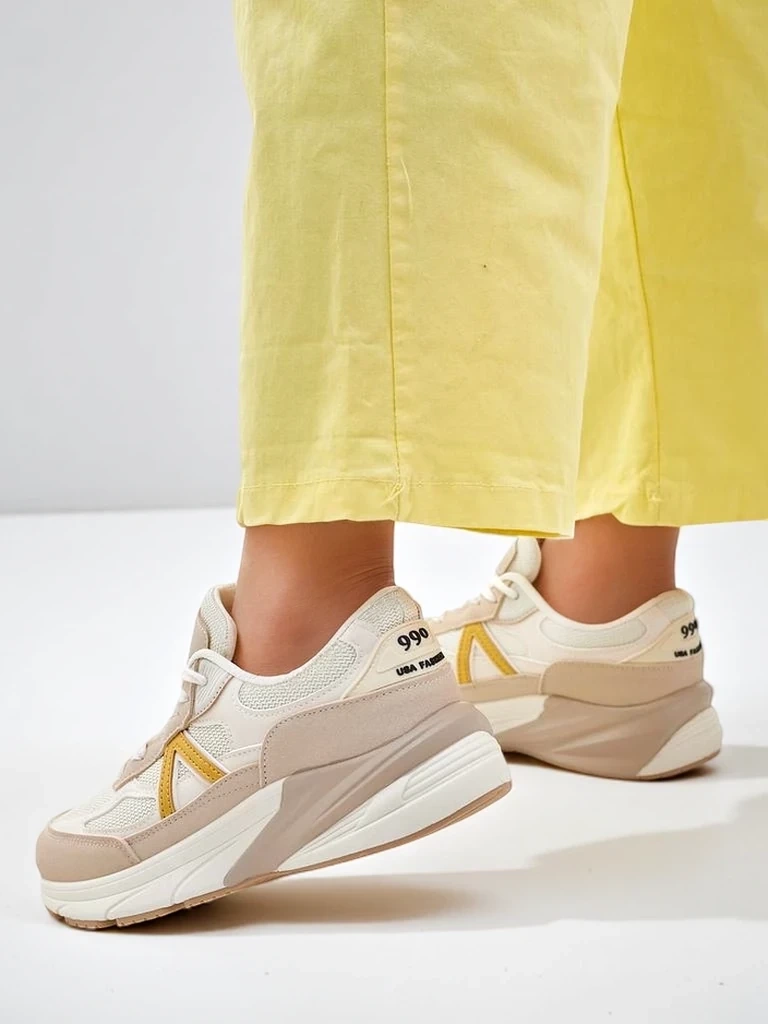 Resti Sports sneakers for women with thicker soles Moderax