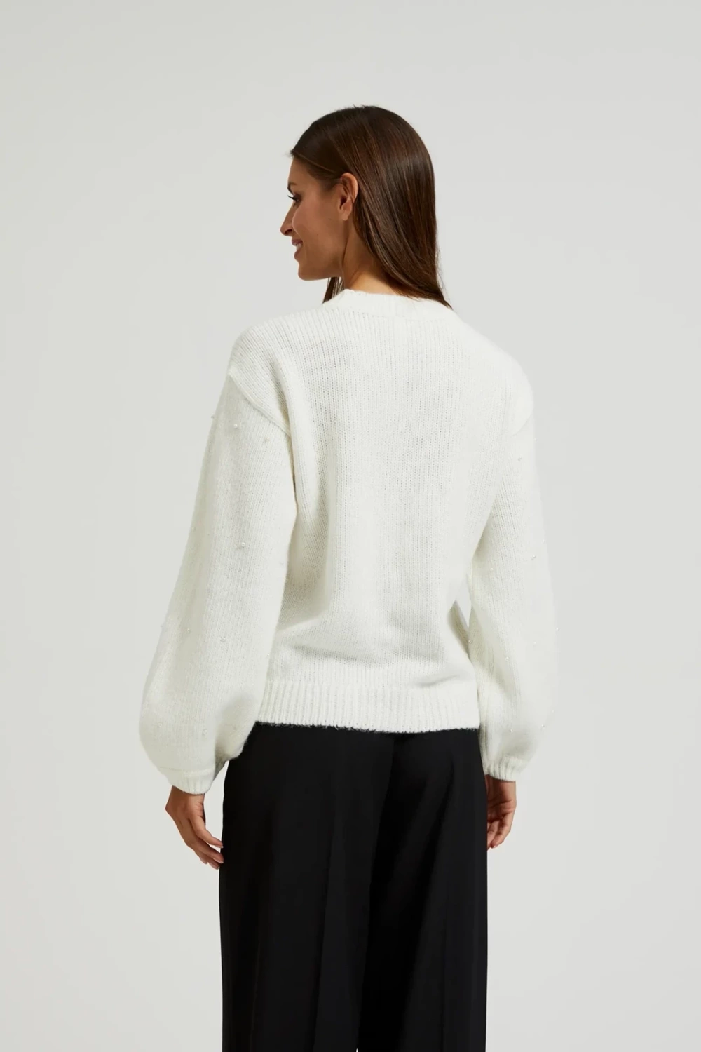 Marisse Women&#039;s Sweater Z-Sw-4570 Off White