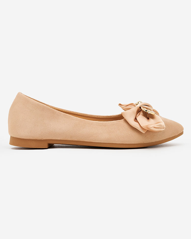 Resti Womens ballerinas pointed toe with bow Retripo