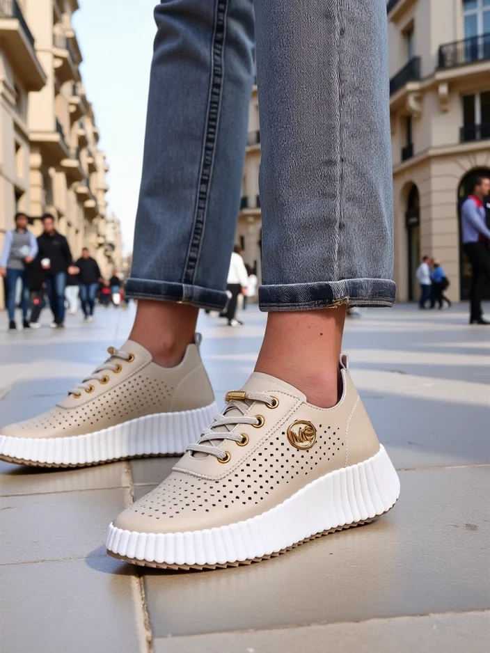 Resti Women's sporty lace-up sneakers Jovenes