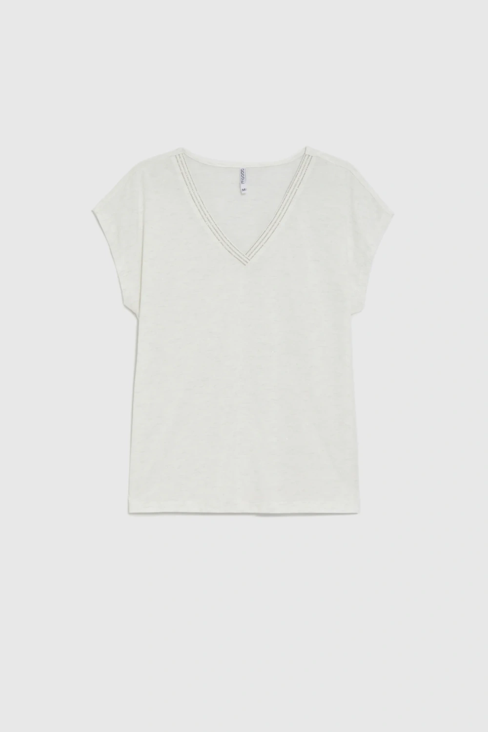 Ženska majica Marisse, barva Off White