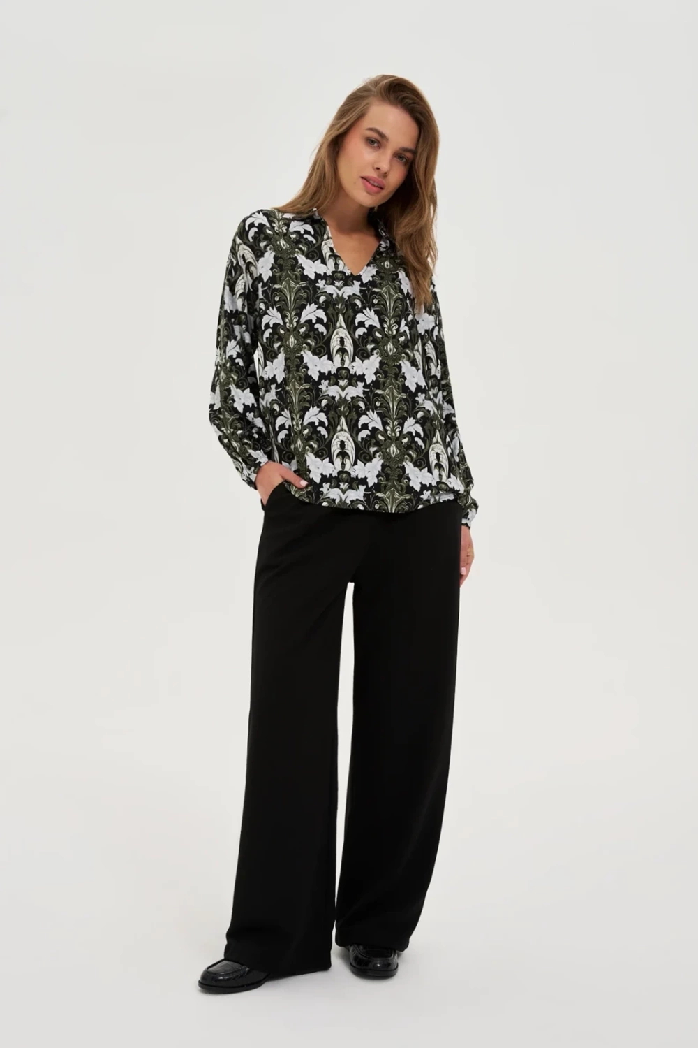 Marisse WOMEN&#039;S SHIRT Z-KO-4816 D.OLIVE