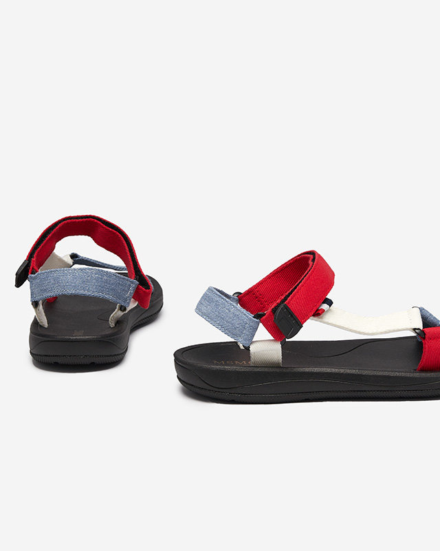 Resti Red Women&#039;s Ojo Fabric Sandals