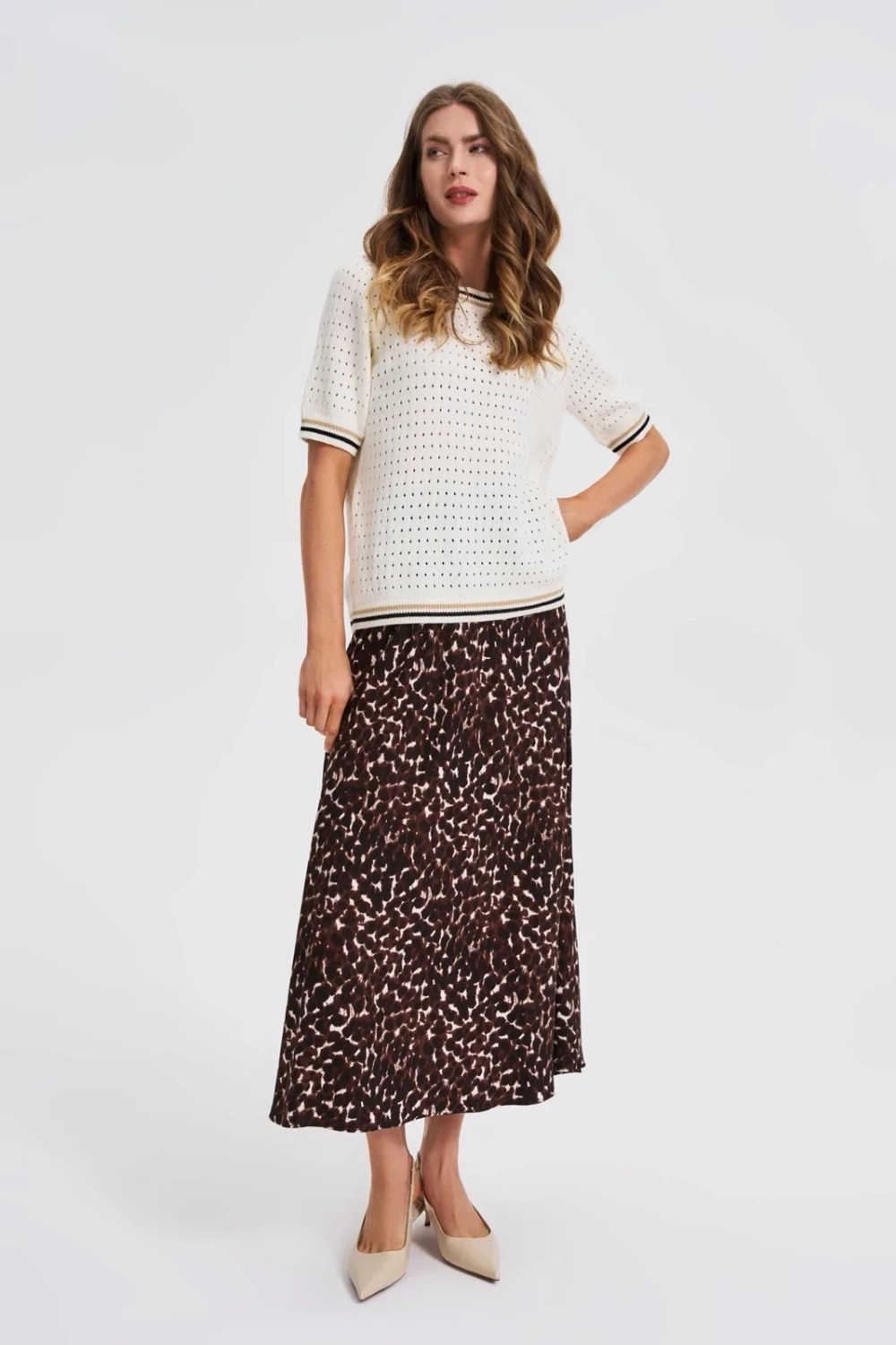 Marisse WOMEN'S SWEATER Z-SW-4805 OFF WHITE